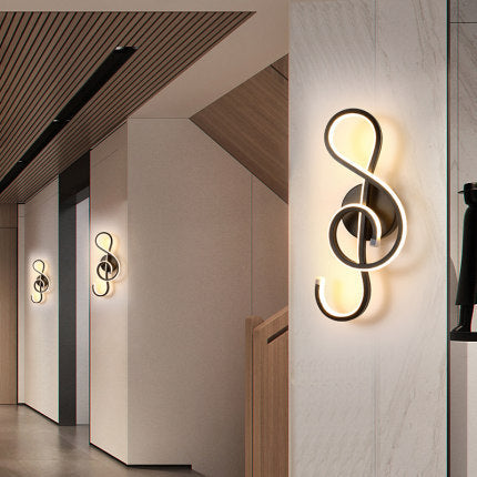 led wall lamp nordic minimalist bedroom