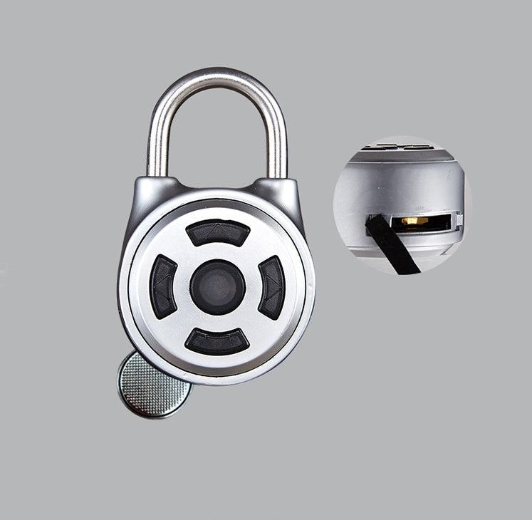 Smart padlock direction button password lock