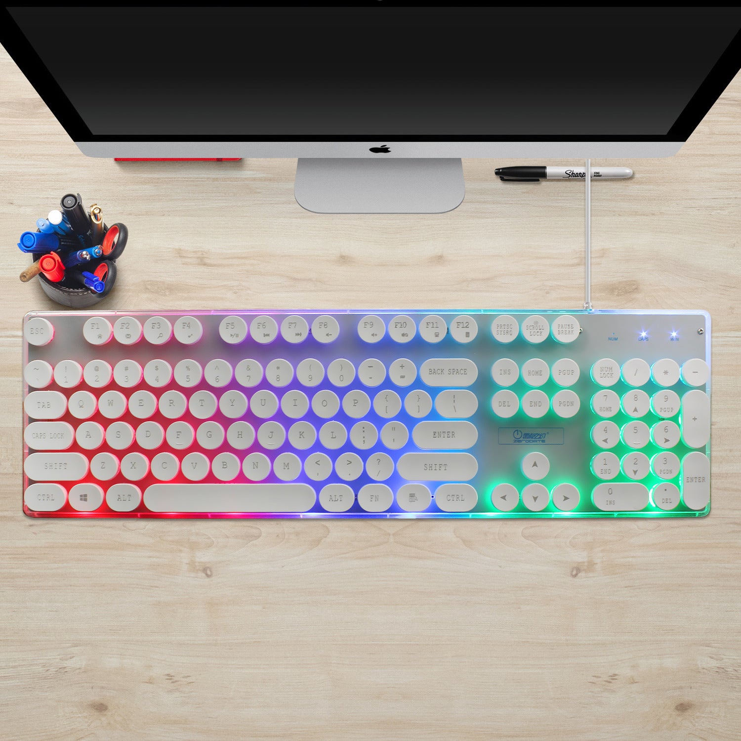 Wired Usb Keyboard And Mouse Set