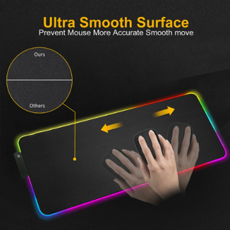 RGB Luminous Mouse Pad Led Magic Color