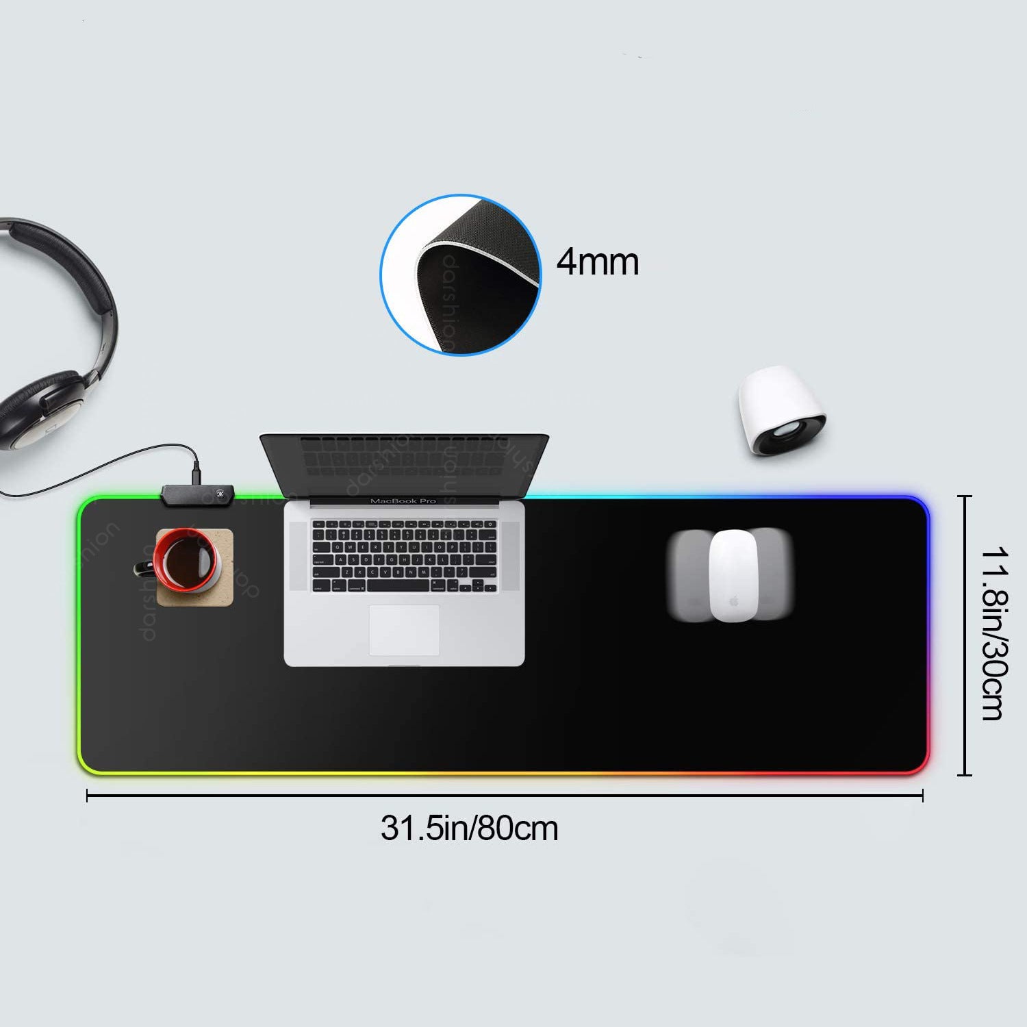 Luminous RGB Mouse Pad Luminous