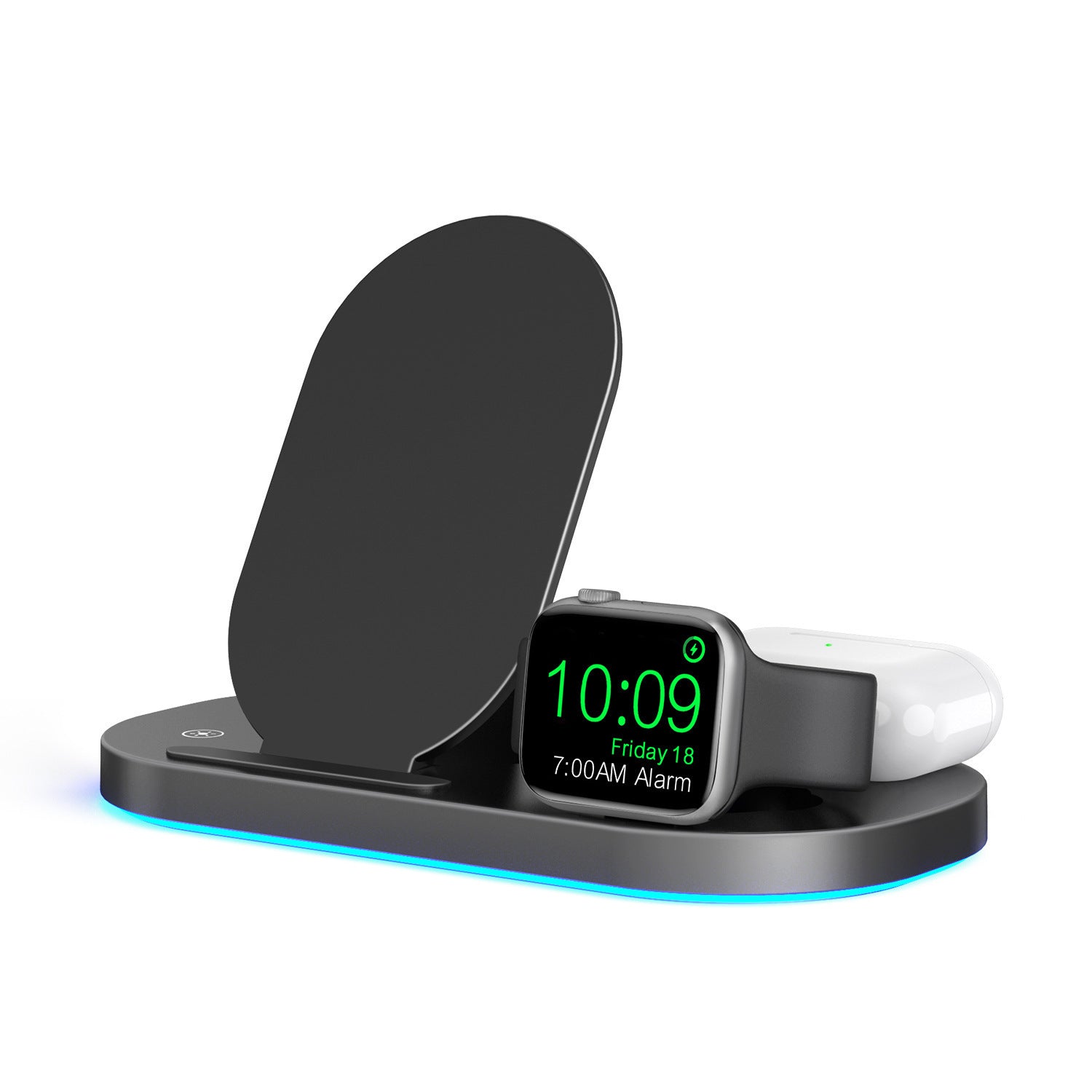 Three-In-One Wireless Charger Folding Stand