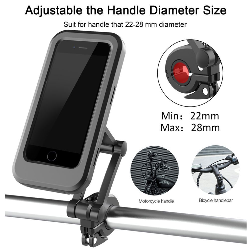 Bicycle Mobile Phone Holder Waterproof