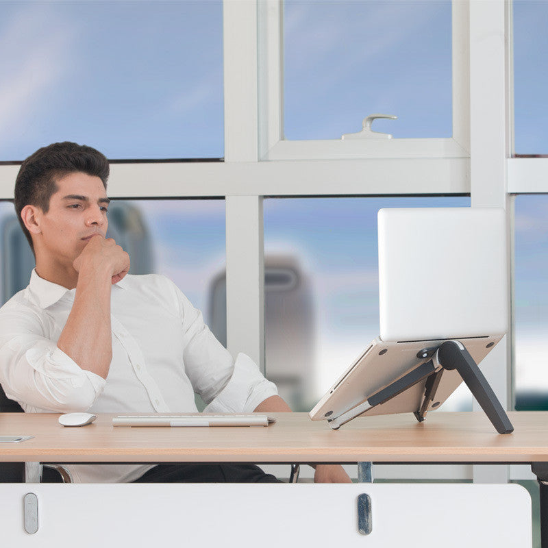 The Laptop Stand Can Be Folded