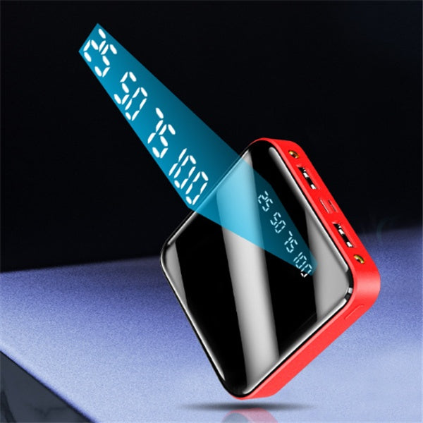 Mirror Digital Display Power Bank