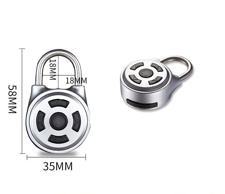 Smart padlock direction button password lock