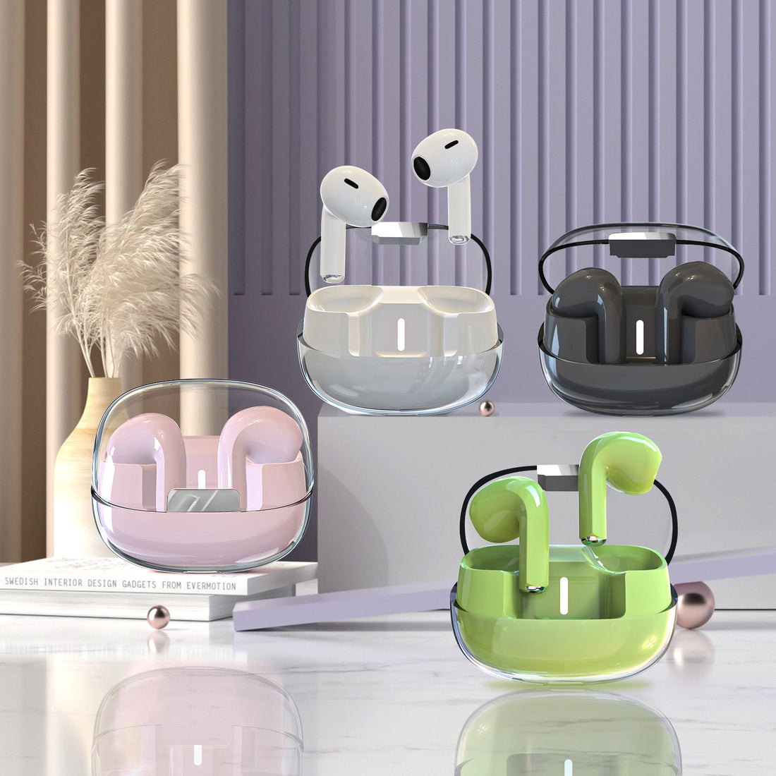 Bluetooth Headset True Wireless Noise Reduction