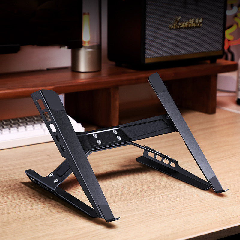 Simple Vertical Aluminum Laptop Stand