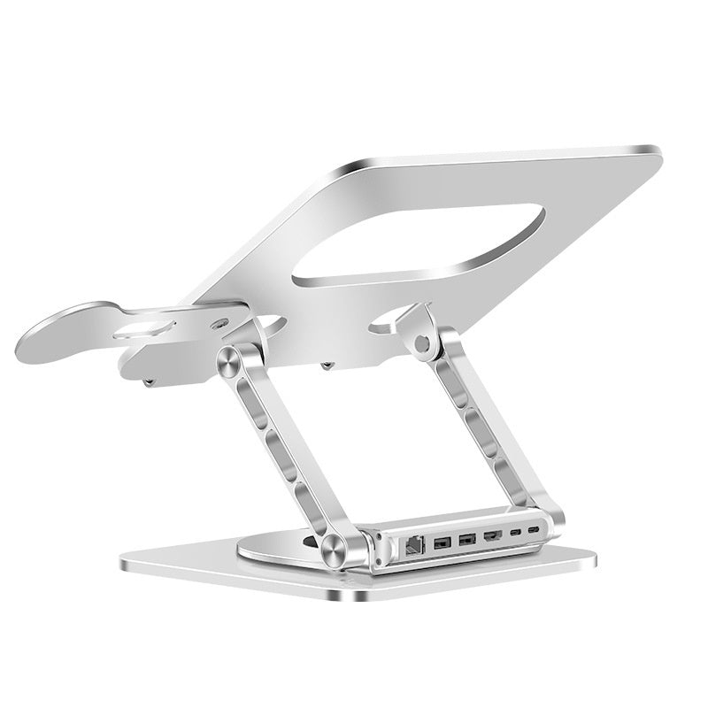 360-degree Rotating Aluminum Alloy Laptop Stand