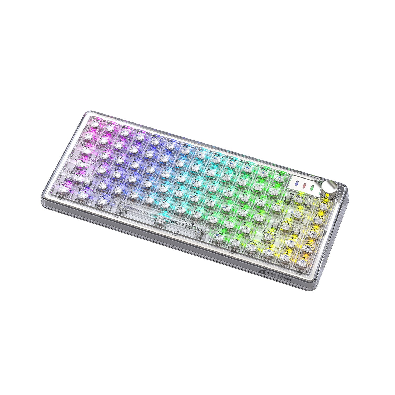 Wireless Mechanical Bluetooth Transparent Keyboard
