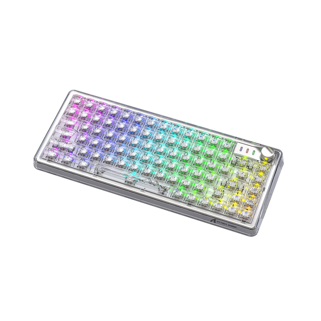 Wireless Mechanical Bluetooth Transparent Keyboard