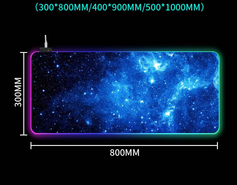 RGB Oversized Luminous Mouse Pad Anti-Slip