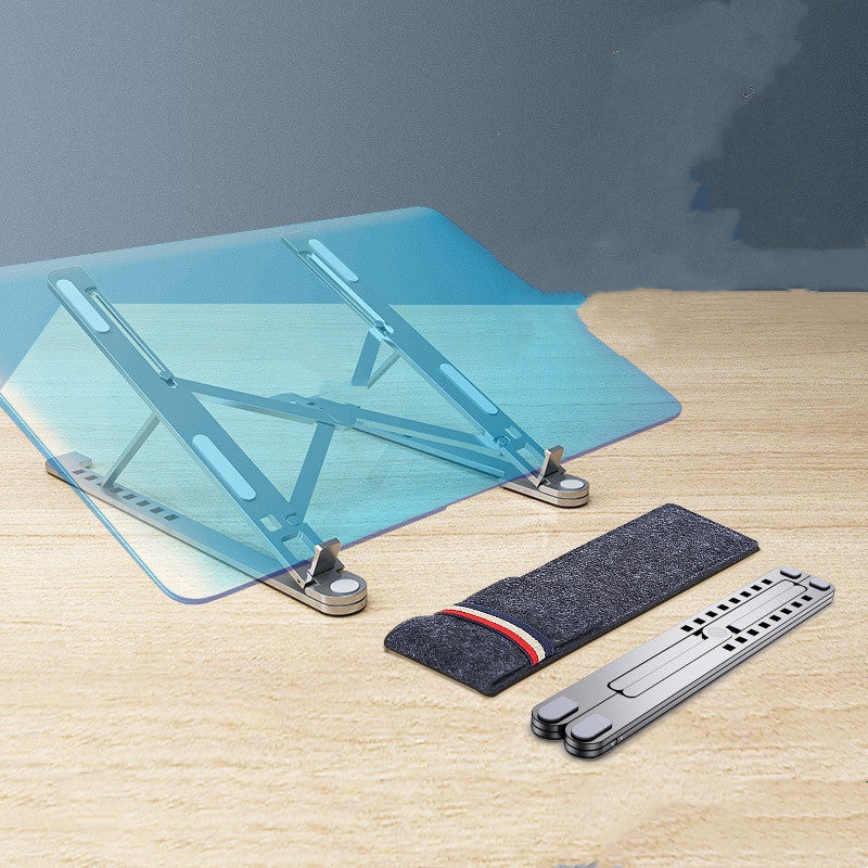 Laptop Stand Aluminum Alloy Foldable Storage Portable