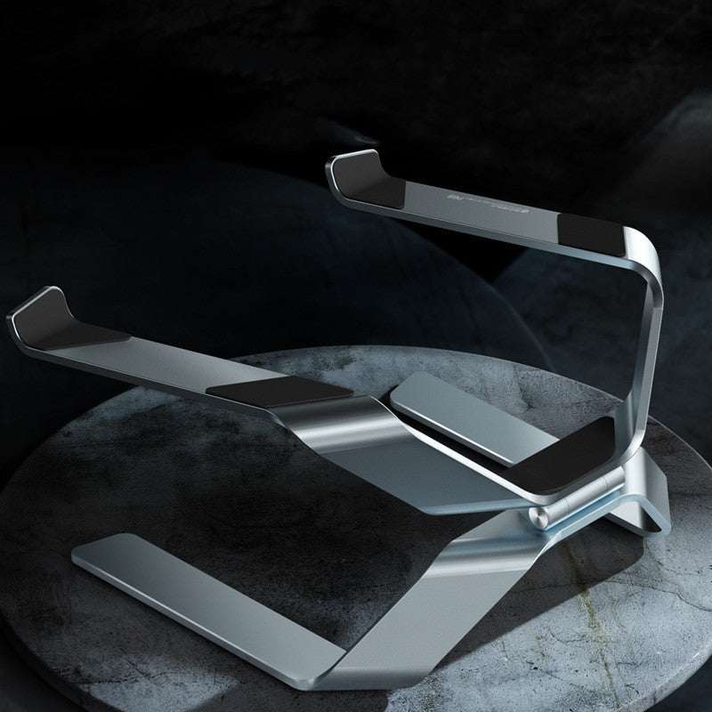 Simple Vertical Aluminum Laptop Stand