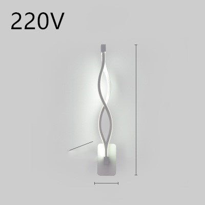 led wall lamp nordic minimalist bedroom